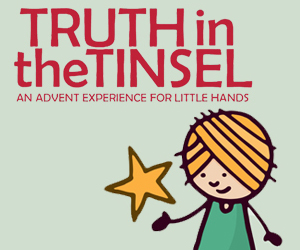 300 x 250 truth in the tinsel banner