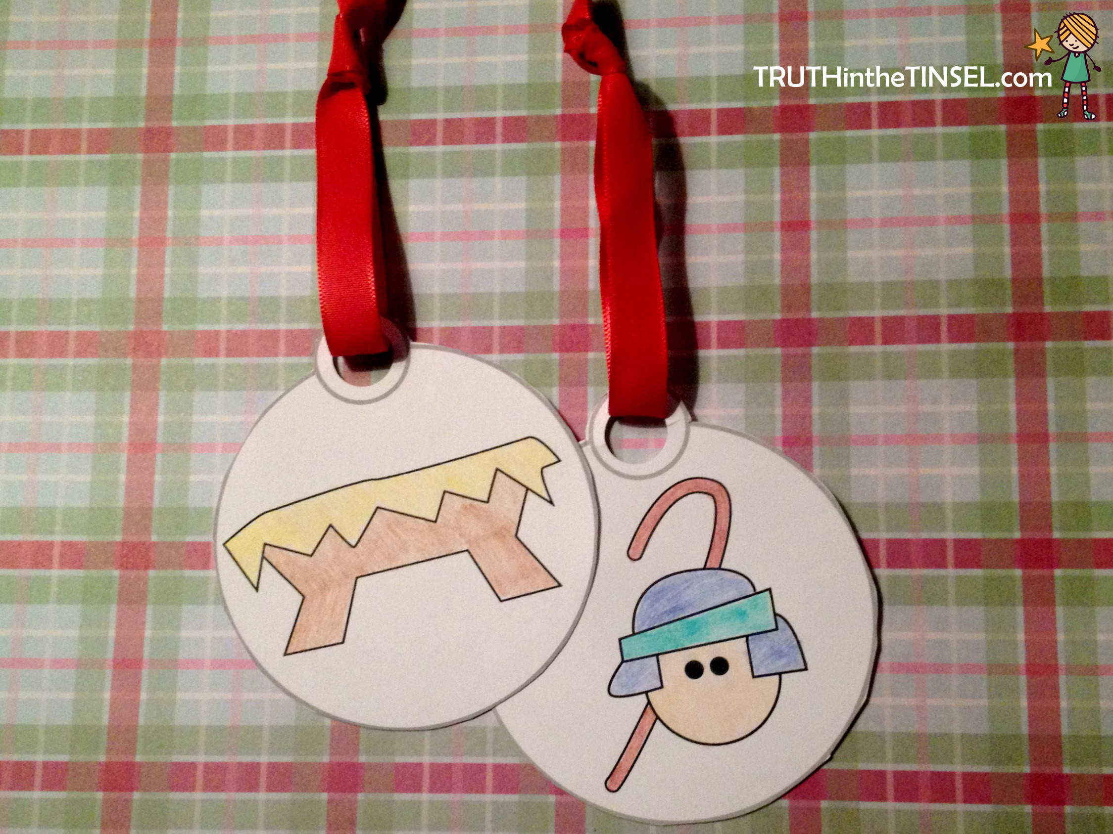 Printable Ornaments for Truth in the Tinsel